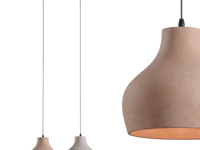 Ceiling lamp 3D model 20