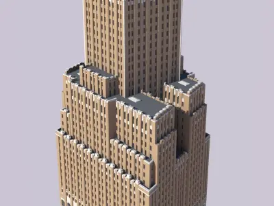 Barclay Vesey Building 3D print model