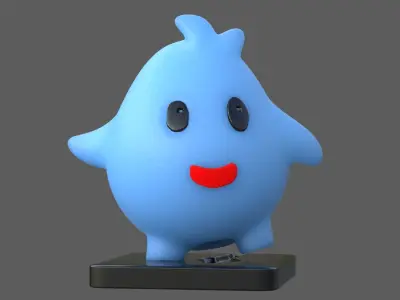 lumalee mario movie Lamp 3D print model