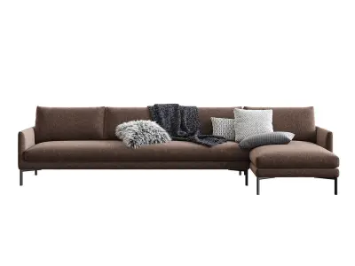 Band Corner Sofa M245H89 3D model