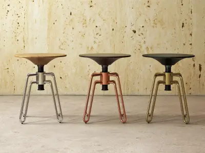 Phillips Stool 3D model