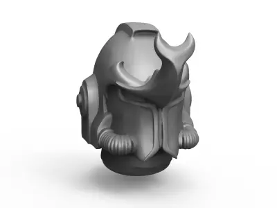 Space helmet Mk-9kbros trooper  3D print model