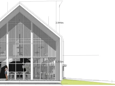 LOUNGE AND RESTAURANT   3D model