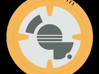 BB8 Animation 3D model