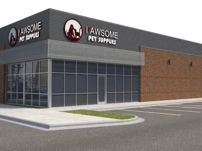 Retail-113 Retail Stores 3D model