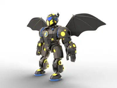 Bat Robot 3D model