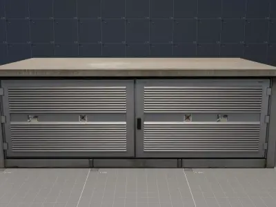 E10s Electrical Box 07 3D model