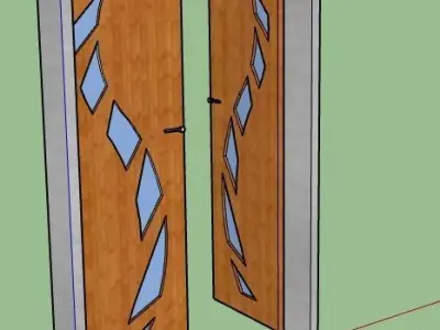 dynamic door 3D model purchase