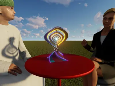 The Creative lighting 3D model
