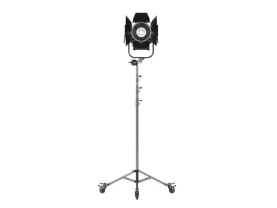 Arri L-Series L5-C with Stands and Bandoor 3D model