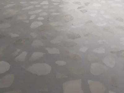 Stone Floor Mosaic of Concrete with Natural Stone 08 Texture