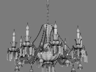 716084 Campana Osgona Chandelier 3D model