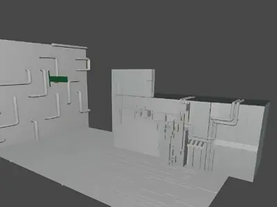 sifi-street 3D model
