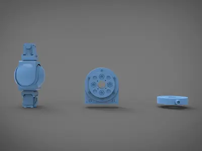 sci-fi kitbash 7 3D print model