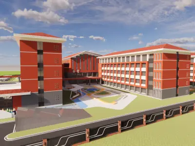 University School-B4 3D model