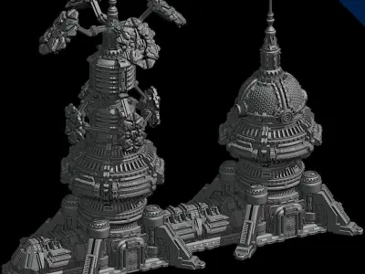 Base Complex Modular 3D print model