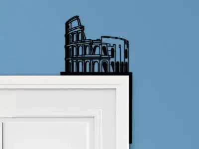 Colosseum Door Corner Decor 3D print model purchase