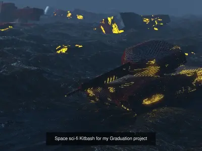 My Graduation projects project files and assets 3D Model Pack