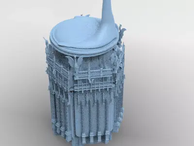 Motu Eternos Inspired Palace Dome 1  3D model