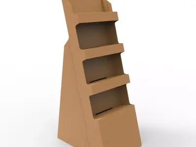 Point of Sale Cardboard Display Stand Texture