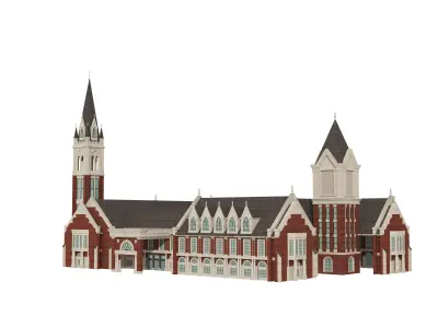 City Hall 3D model purchase