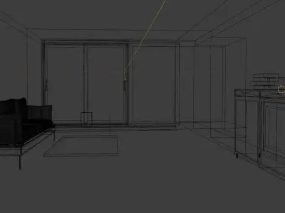 HOUSE INTERIOR 3D model order
