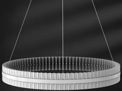 Chandelier Belted Ring Loft-Concept 3D model