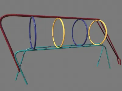 Old Climber Low-poly 3D model
