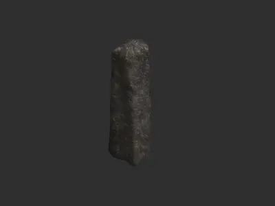 Base Rocks Combo Low-poly 3D model