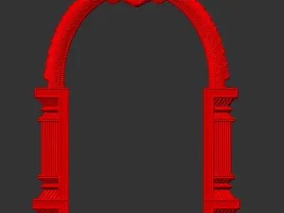 door design 55 3D model