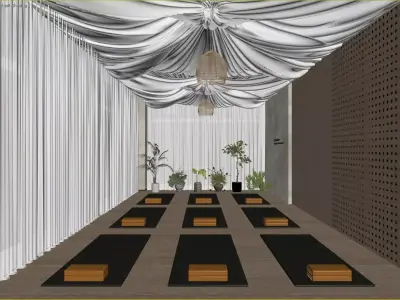 Yoga Studio 3D model