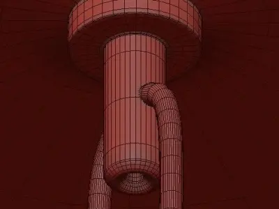 RH 1920s Odeon Clear vrey 3D model