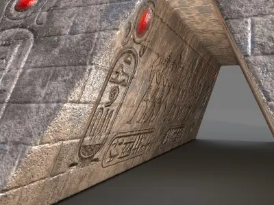 Ancient Egypt Pyramid 3d model 3D model