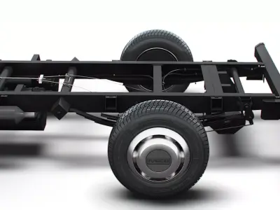 Iveco Daily Single Cab L1 Chassis 2026 3D model