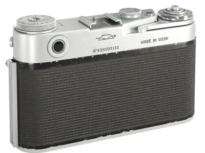 Film camera Zorki-6 3D model