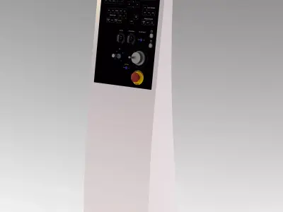 Kiosk concept Free 3D model