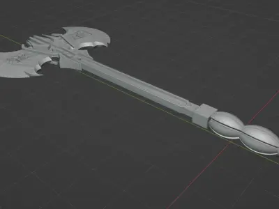 Optimus Prime Axe of Leadership 3D print model