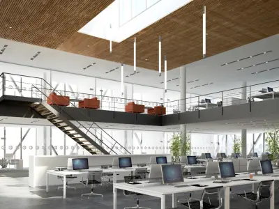  Full Office Interior 