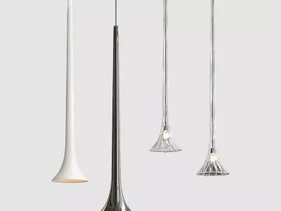 SISSI lamp with shade 3D model