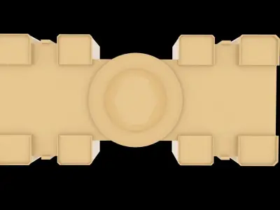Kalba City Municipality Sharjah 3D model