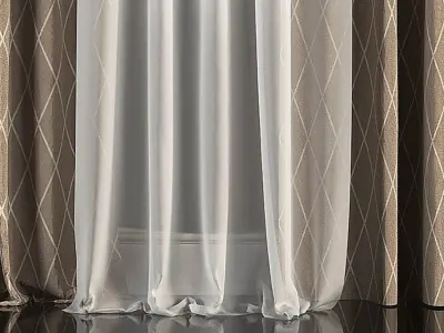 Curtain Set 147 3D model
