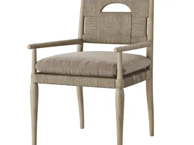 Gregorius Pineo Dordogne Armchair 3D model