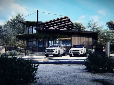 house Low-poly 3D model