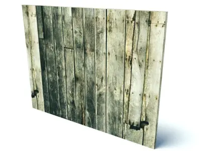 Wall Collection stone Low-poly 3D model