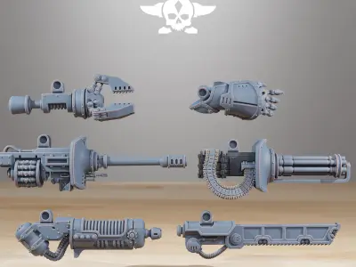 Scavenger Defender MK2 3D print model