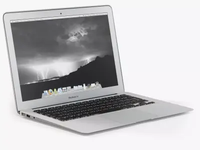 Apple MacBook Air 13 Low-Poly Low-poly 3D model