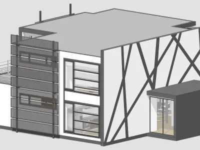 House Architectural Project 05 3D model