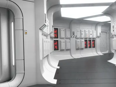 Star Wars Tantive IV Interior 3D model