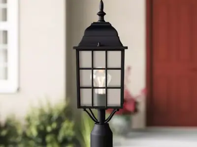 Ivery - Light Hardwired Lantern Head Free 3D model