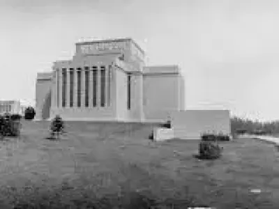 Laie Hawaii Temple at original dedication 1919 3D print model